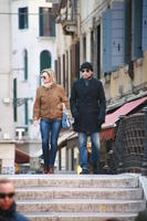 below, casual, couple, day, Italia , people, stair, Veneto, Venice, winter