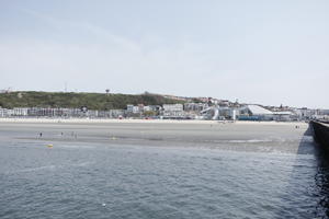 beach, Boulogne-sur-Mer, day, elevated, France, Nord-Pas-de-Calais, seascape, shore, spring, sunny