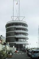 ambient light, building, day, diffused light, eye level view, Monaco, Monte Carlo, Monte-Carlo, natural light, overcast, spring, street, tower