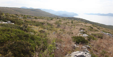 autumn, Croatia, day, eye level view, moorland, mountain, sunny