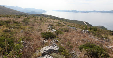 autumn, Croatia, day, eye level view, moorland, mountain, sunny