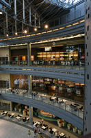 artificial lighting, elevated, interior, Poland, Poznan, retail, shopping centre, Wielkopolskie