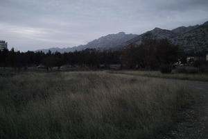 autumn, Croatia, diffuse, diffused light, dusk, eye level view, grassland, mountain, Zadar, Zadarska