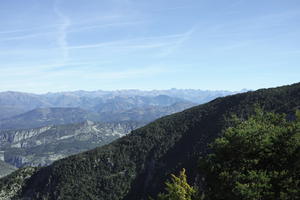 autumn, day, elevated, France, Greolieres, mountain, Provence Alpes Cote D