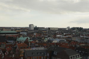 cityscape, Copenhagen , day, elevated, Kobenhavn, overcast, winter