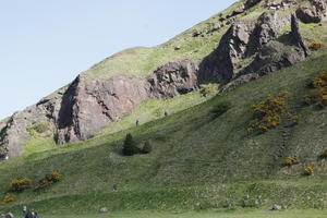 afternoon, day, Edinburgh, eye level view, grass, hill, moorland, natural light, Scotland, spring, The United Kingdom