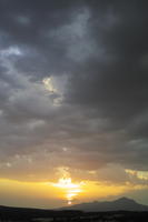 Andalucia, bright, cloud, dusk, eye level view, San Pedro, sky, Spain, summer, sunset