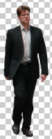 business, caucasian, cutout, cutout men, cutout people, day, eye level view, front, male, man, natural light, smart, walking