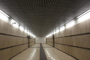 artificial lighting, ceiling, corridor, eye level view, floor, indoor lighting, Italia , Siena, Toscana, wall