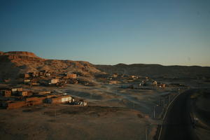 aerial view, desert, dusk, East Timor, Egypt, Egypt, road