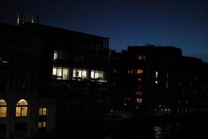 above, building, building, city, England, evening, London, night, The United Kingdom, winter