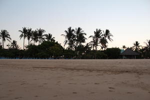 Bali, beach, day, dusk, eye level view, Indonesia, summer, treeline, tropical