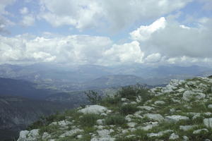 above, afternoon, below, Cirrocumulus, cloud, day, elevated, France, Gattieres, herb, mountain, nature, outdoor lighting, outdoors, overcast, Provence Alpes Cote D