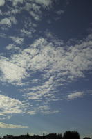 afternoon, blue, Cirrocumulus, cloud, Croatia, day, eye level view, open space, sky, summer, sunlight, Zadarska