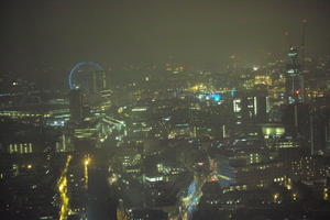 autumn, city, cityscape, elevated, England, evening, London, night, The United Kingdom