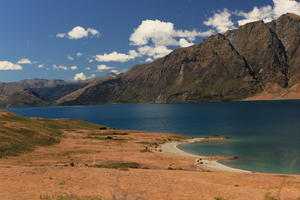 day, elevated, lake, mountain, summer, sunlight, sunny, sunshine