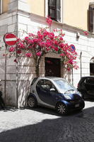 car, day, eye level view, Italia , Lazio, Rome, street, summer, sunny