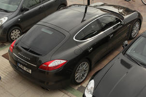 above, car, day, Denia, diffuse, diffused light, natural light, porsche, Spain, spring, Valenciana