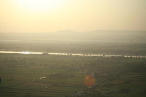 aerial view, clear, dusk, East Timor, Egypt, Egypt, sky, sun