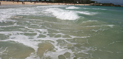 beach, Canarias, day, eye level view, Las Palmas, Spain, summer, sunny, water, waves