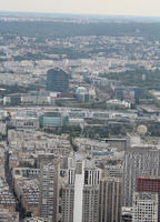 aerial view, autumn, city, cityscape, day, diffuse, diffused light, France, Ile-De-France, Paris