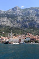 boat, Croatia, day, eye level view, Makarska, marina, seascape, Splitsko-Dalmatinska, summer, town