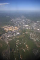 aerial view, city, day, field, Manhattan, New York, The United States