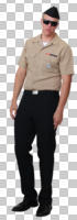 cutout, cutout men, cutout people, day, diffuse, diffused light, eye level view, front, male, man, sailors, standing, uniform