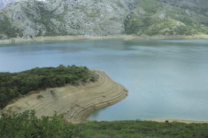 Asturias, day, diffuse, diffused light, elevated, lake, mountain, natural light, Spain, summer