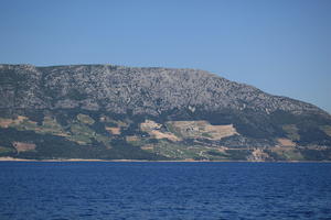 coastline, Croatia, day, eye level view, mountain, seascape, summer