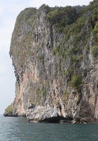 cliff, day, diffuse, diffused light, eye level view, summer, Thailand