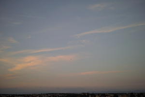 Cirrus, cloud, Croatia, dusk, dusk, evening, eye level view, open space, sky, summer, Zadarska