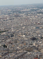 aerial view, autumn, city, cityscape, day, diffuse, diffused light, France, Ile-De-France, Paris